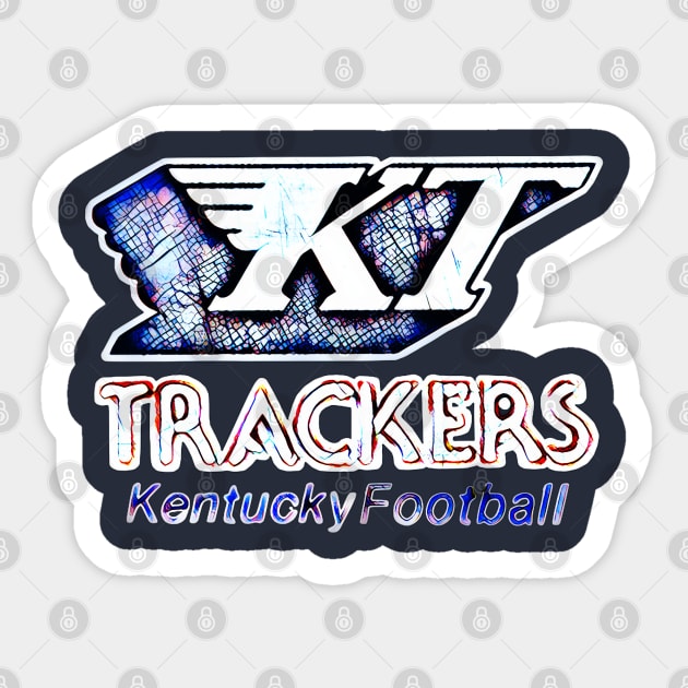 Kentucky Trackers Football Sticker by Kitta’s Shop